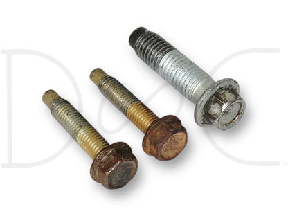 03-07 Ford F250 F350 6.0 6.0L Diesel Engine Starter Bolts OE Bolt Set [3], used with light wear, compatible with 2003-2007 Ford Super Duty trucks, including Powerstroke models.