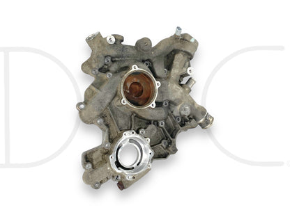 03-04 Ford F250 F350 6.0 6.0L Diesel Engine Front Cover Case Spn010530, used with light wear, removed from 2004 Ford F-250 King Ranch 6.0L diesel, designed for 2003-2004 Ford F-250, F-350, F-450, and F-550 trucks, offering OEM quality and compatibility.