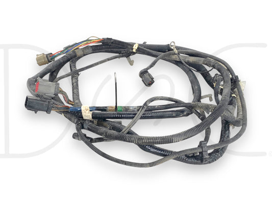 03-04 Ford F250 F350 CCSB Diesel Auto 156" Rear Frame Chassis Wiring Harness with used good condition and light wear, compatible with 2003-2004 Ford F-250 and F-350 trucks, featuring durable wiring and connectors for 6.0L Powerstroke diesel Super Duty models.