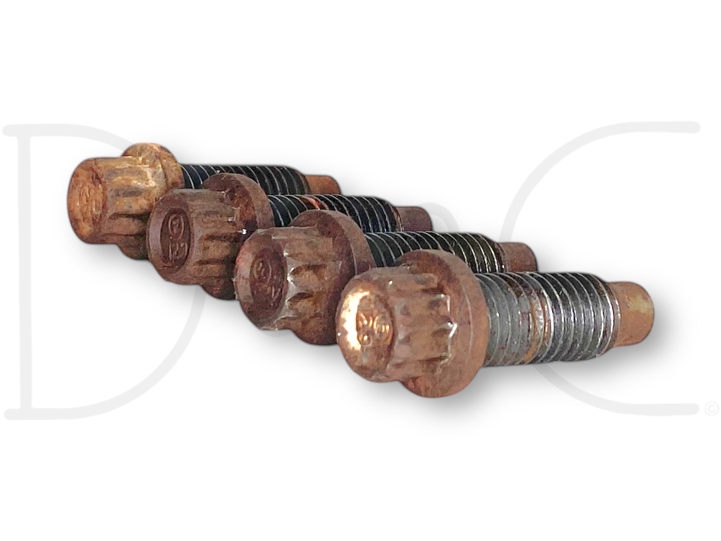 99-10 Ford Super Duty F250 F350 Driveshaft To Flange Bolts OEM Bolt Set (4)