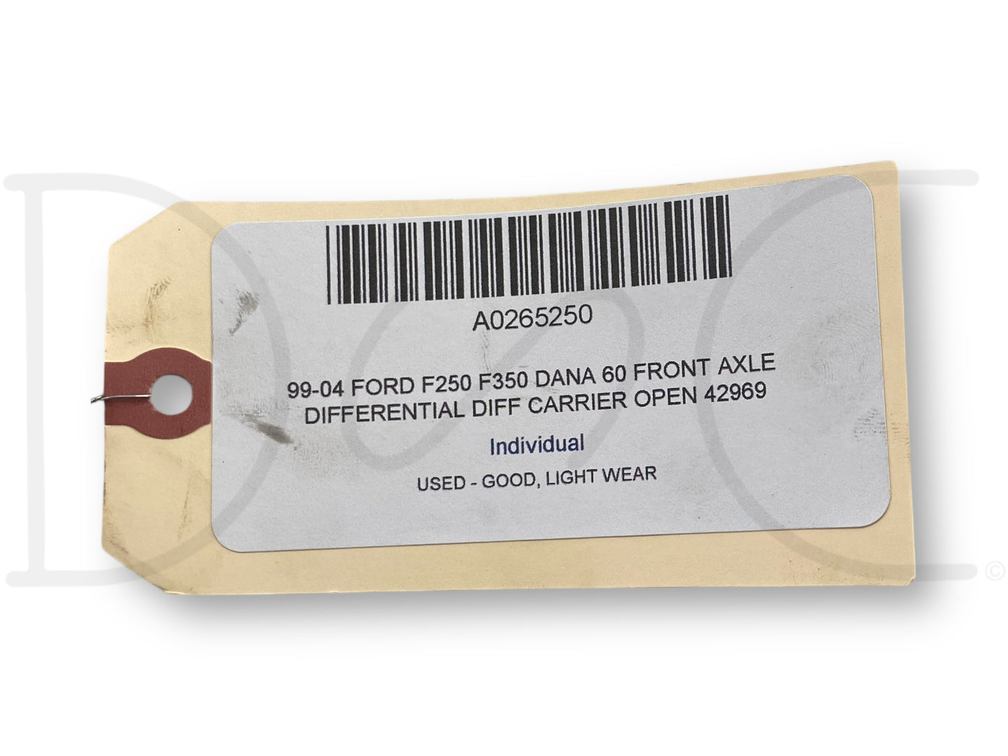 99-04 Ford F250 F350 DANA 60 Front Axle Differential Diff Carrier Open 42969