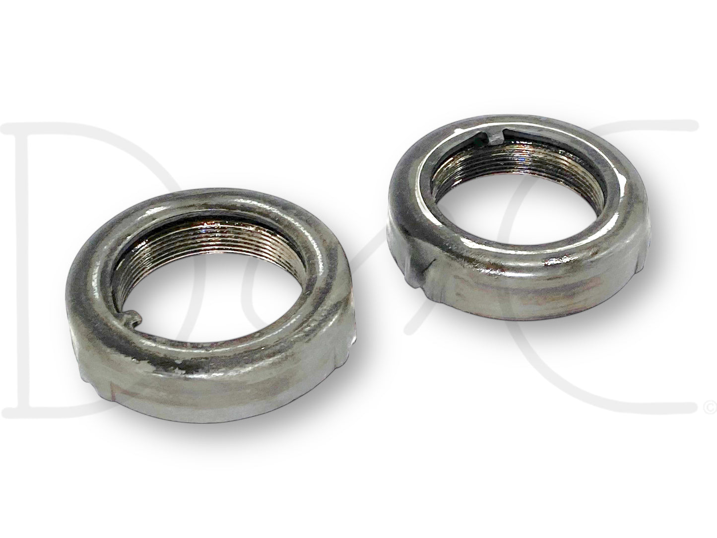 99-04 Ford F250 F350 Sterling 10.5 Rear Axle Wheel Hub Bearing Retainer Nut Set