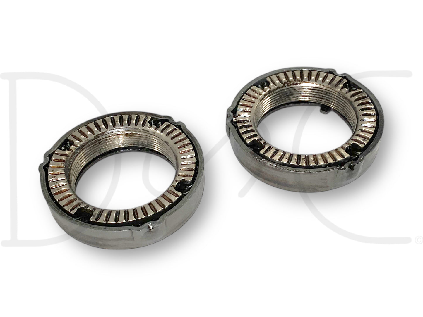 99-04 Ford F250 F350 Sterling 10.5 Rear Axle Wheel Hub Bearing Retainer Nut Set