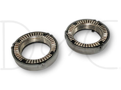 99-04 Ford F250 F350 Sterling 10.5 Rear Axle Wheel Hub Bearing Retainer Nut Set
