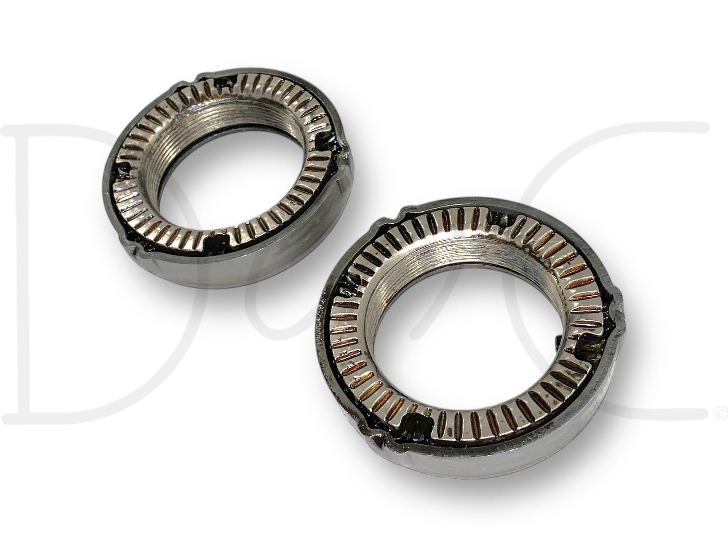 99-04 Ford F250 F350 Sterling 10.5 Rear Axle Wheel Hub Bearing Retainer Nut Set