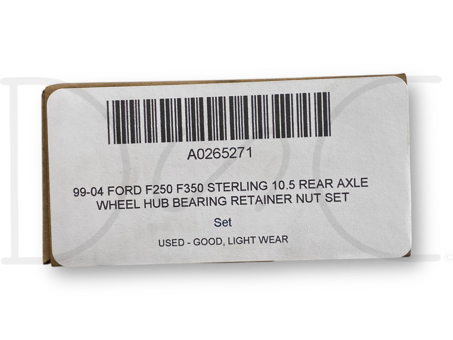 99-04 Ford F250 F350 Sterling 10.5 Rear Axle Wheel Hub Bearing Retainer Nut Set