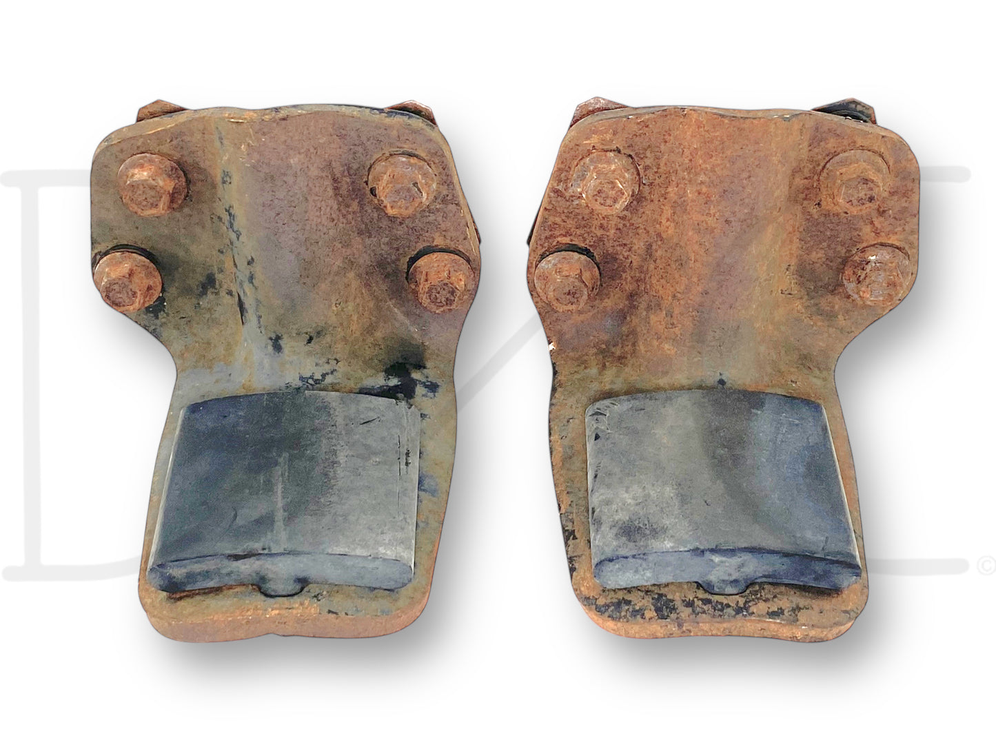 99-16 Ford F250 F350 Rear Auxiliary Leaf Spring Overload Bracket Set OE