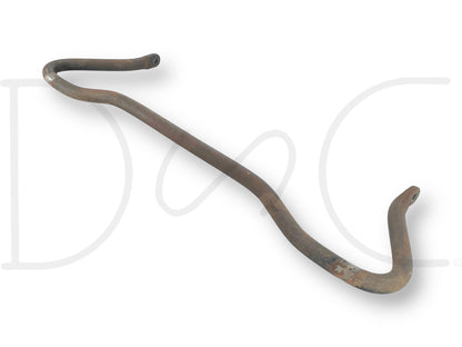 99-04 Ford F250 F350 Super Duty 4WD 4X4 Front Axle Stabilizer Sway Bar OE used with light wear, compatible with 1999-2004 F-250 and F-350 trucks, made for reliable front axle stabilization in Super Duty diesel models including 6.0L Powerstroke applications.