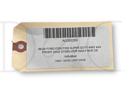 99-04 Ford F250 F350 Super Duty 4WD 4X4 Front Axle Stabilizer Sway Bar OE
