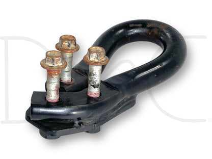 00-07 Ford F250 F350 Tow Hook Recovery Loop Black W/ Bolts 1C34-17A954-AA