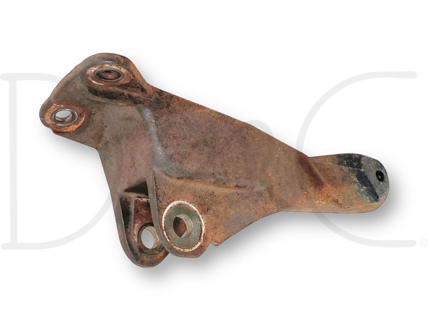 99-04 Ford F250 F350 4X4 4WD Track Bar Bracket Frame Mount OE 2C34-3A094-Ca used part with light wear, compatible with 1999-2004 Ford F-250, F-350, F-450, F-550 trucks, featuring durable metal construction and original equipment quality for Super Duty models.