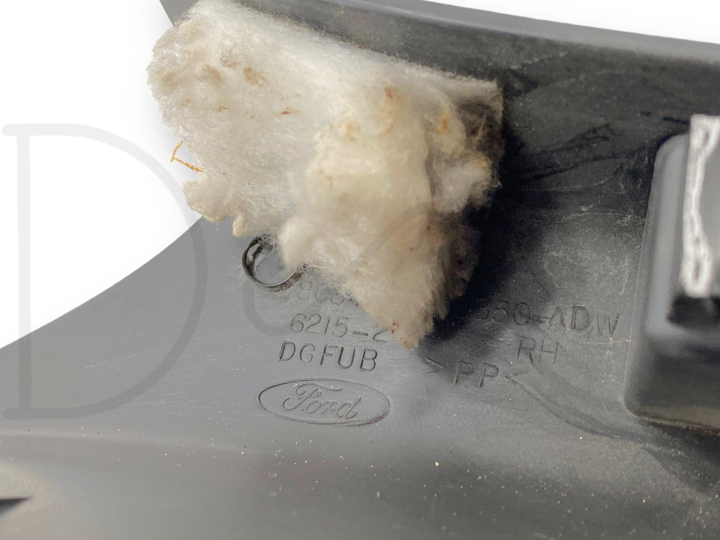 08-10 Ford F250 F350 RH Right Passenger A-Pillar Trim Grab Handle Black *Blem*