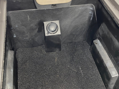 08-10 Ford F250 F350 Super Duty Center Console Floor Storage Black Leather OE