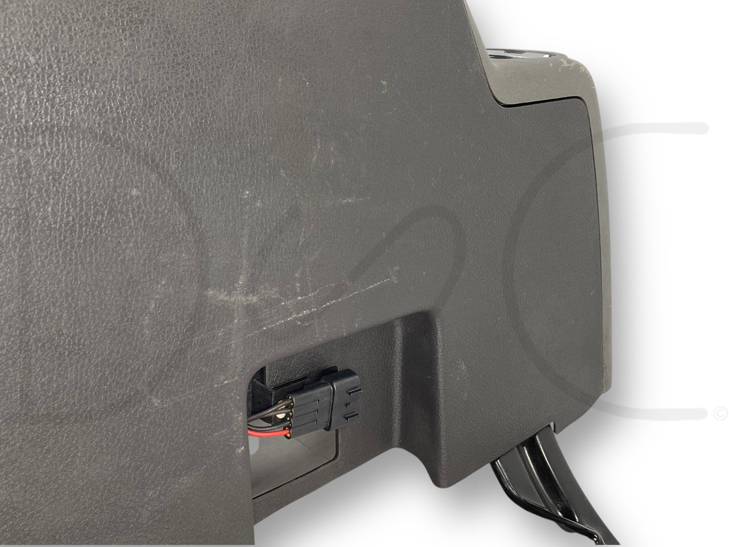 08-10 Ford F250 F350 Super Duty Center Console Floor Storage Black Leather OE