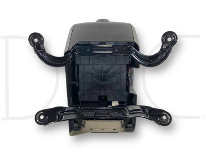 08-10 Ford F250 F350 Super Duty Center Console Floor Storage Black Leather OE