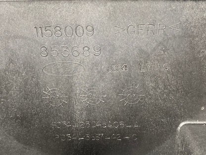 08-10 Ford F250 F350 Super Duty Center Console Floor Storage Black Leather OE