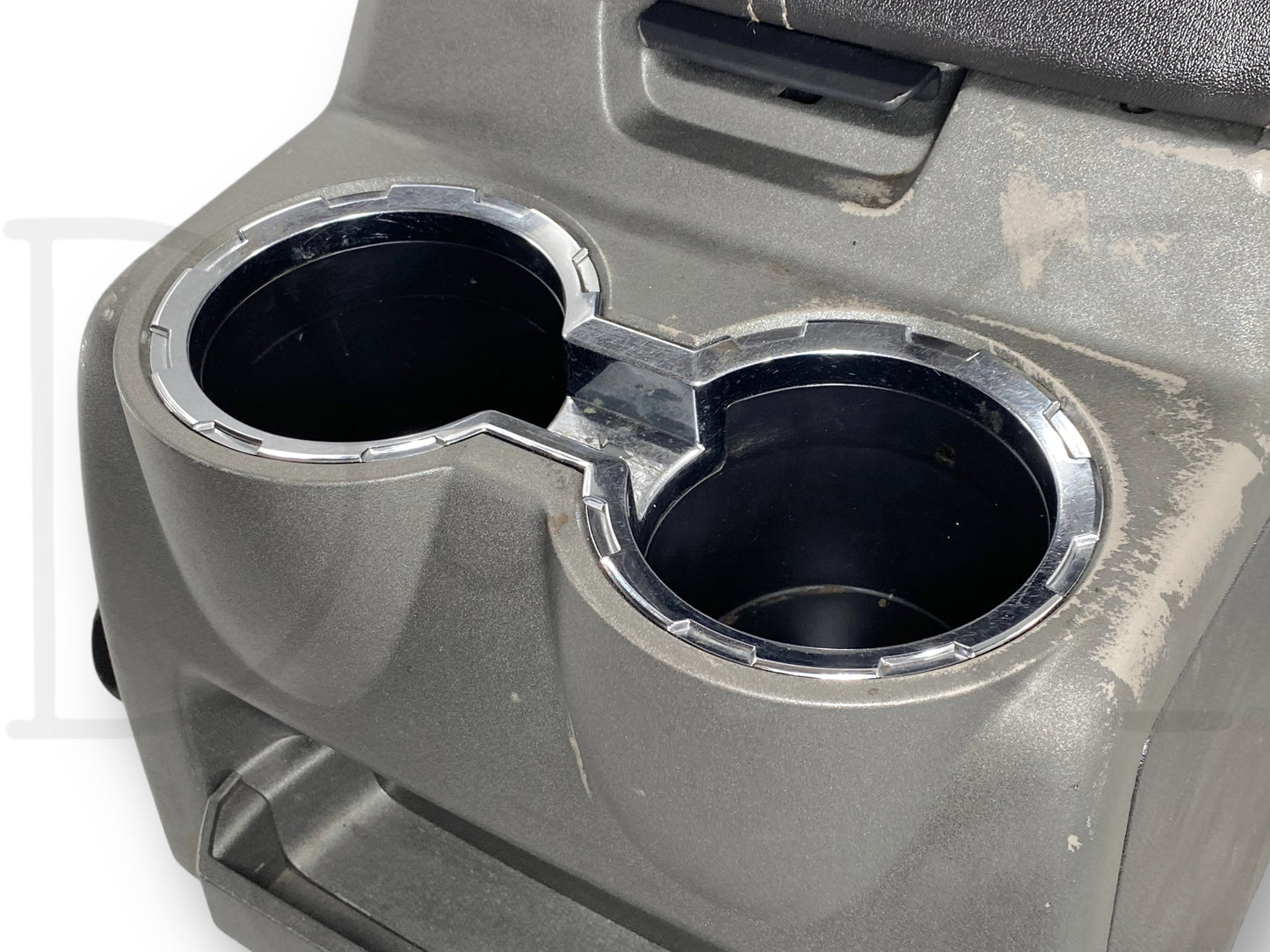 08-10 Ford F250 F350 Super Duty Center Console Floor Storage Black Leather OE