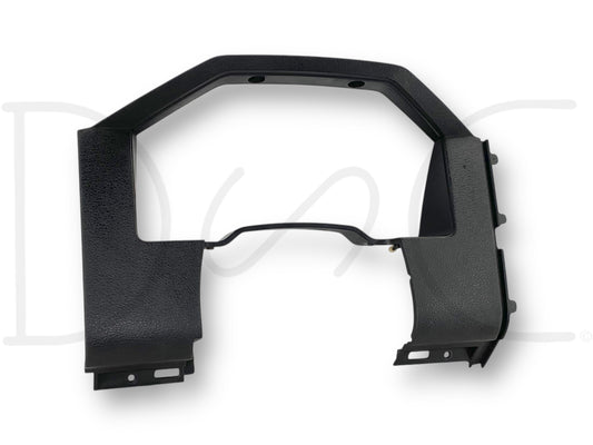 08-10 Ford F250 F350 Super Duty Dash Bezel Gauge Cluster Trim Panel Black OE