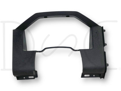 08-10 Ford F250 F350 Super Duty Dash Bezel Gauge Cluster Trim Panel Black OE