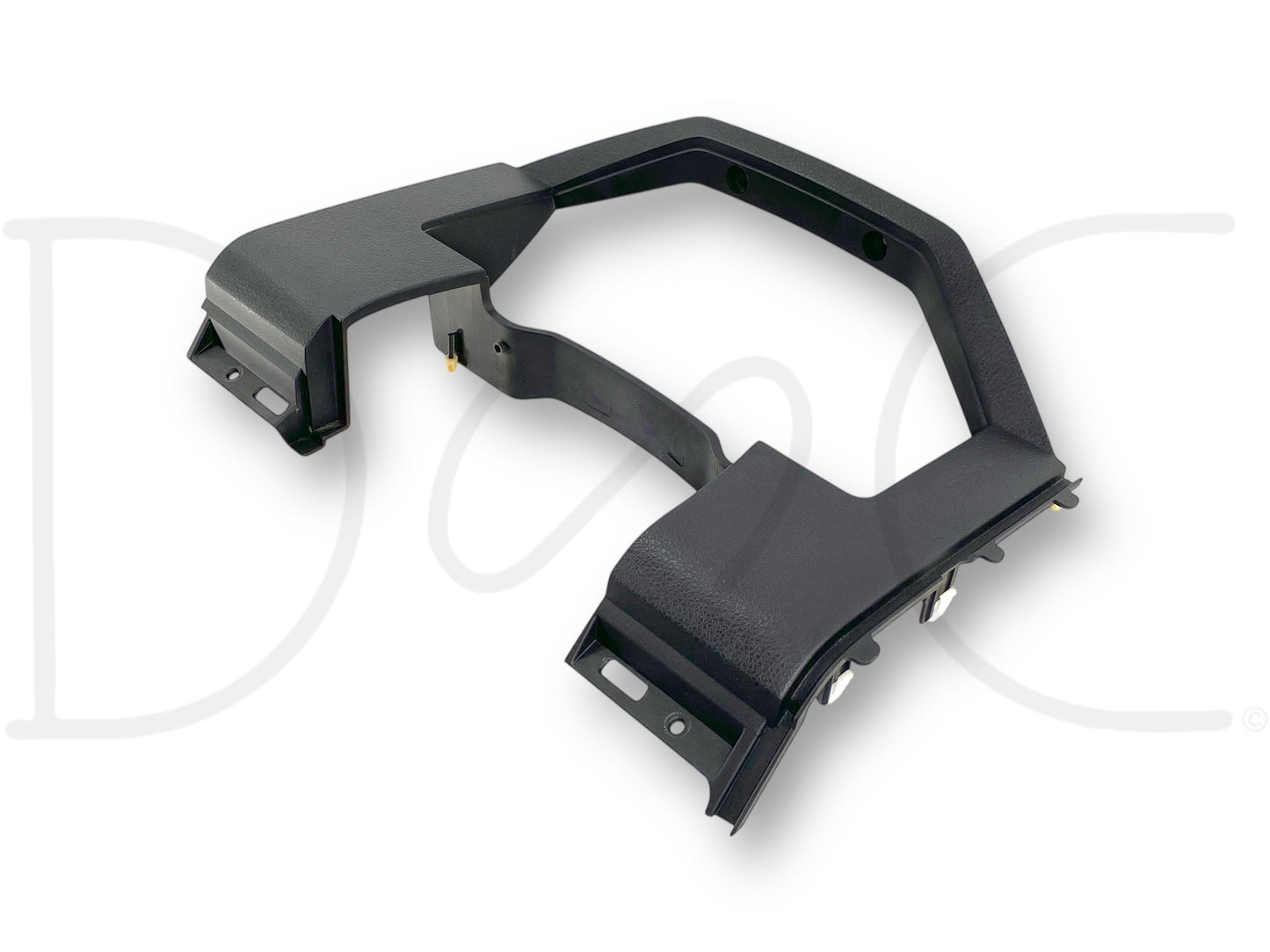 08-10 Ford F250 F350 Super Duty Dash Bezel Gauge Cluster Trim Panel Black OE