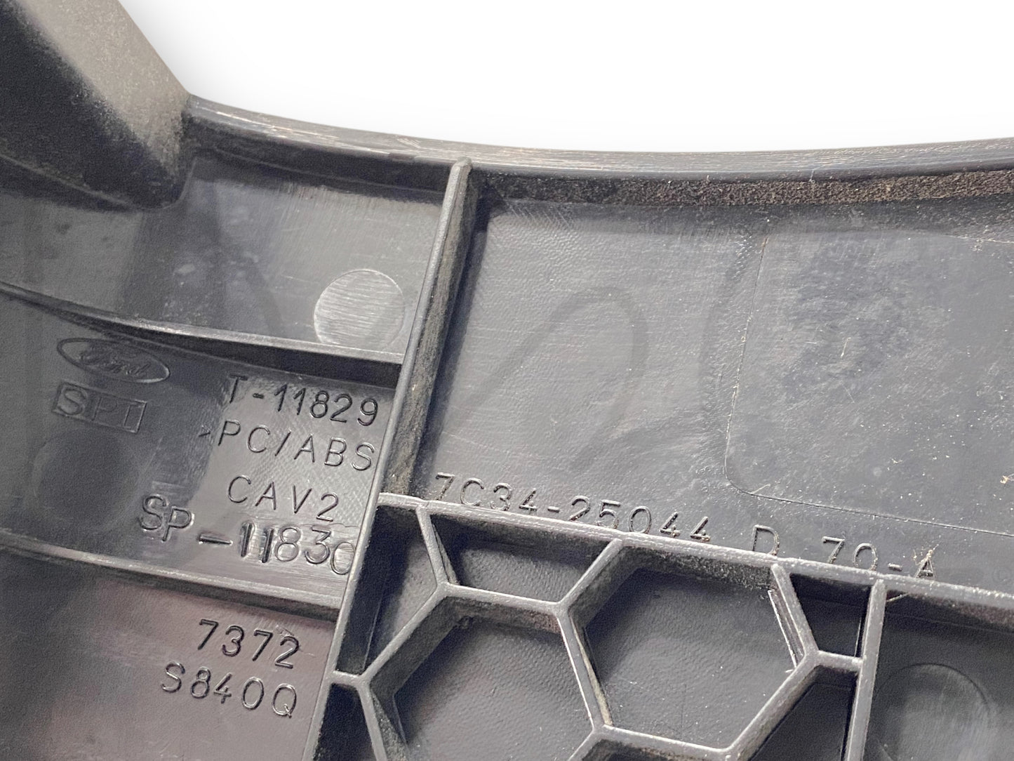 08-10 Ford F250 F350 Super Duty Dash Bezel Gauge Cluster Trim Panel Black OE