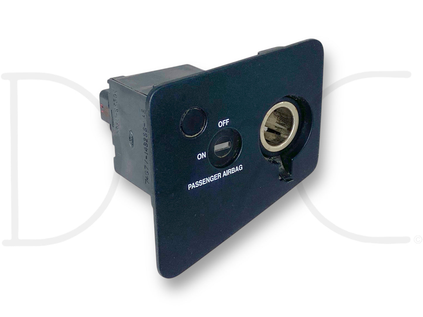 08-10 Ford F250 F350 Dash Bezel 12V Outlet Power Point Plug Trim Panel OEM