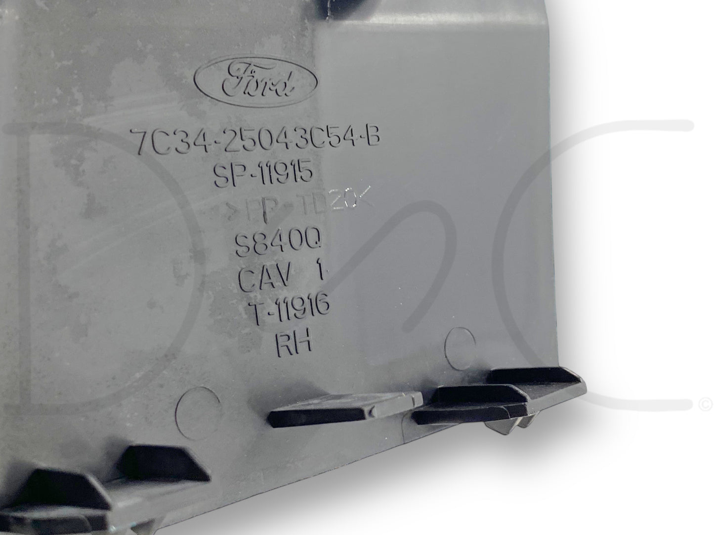 08-16 Ford F250 F350 Super Duty Dashboard Dash Bolt Cover Trim Set OE