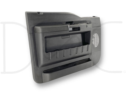 08-10 Ford F250 F350 FX4 LH Left Driver Front Interior Door Panel Black OE