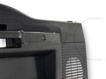 08-10 Ford F250 F350 FX4 LH Left Driver Front Interior Door Panel Black OE