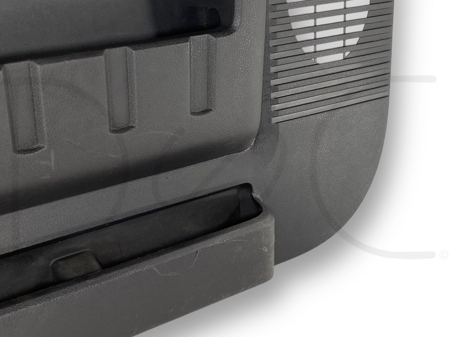 08-10 Ford F250 F350 FX4 LH Left Driver Front Interior Door Panel Black OE