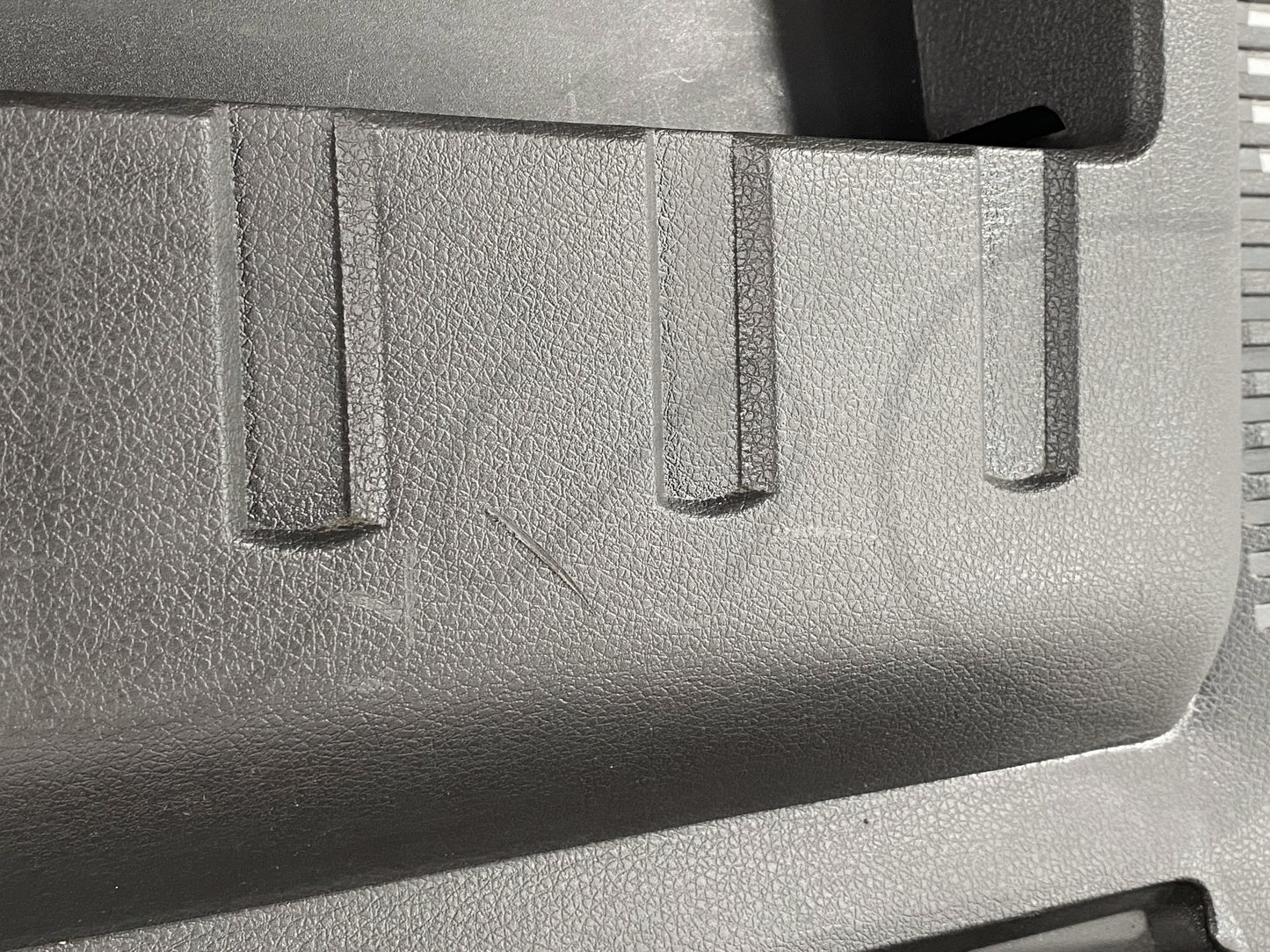 08-10 Ford F250 F350 FX4 LH Left Driver Front Interior Door Panel Black OE