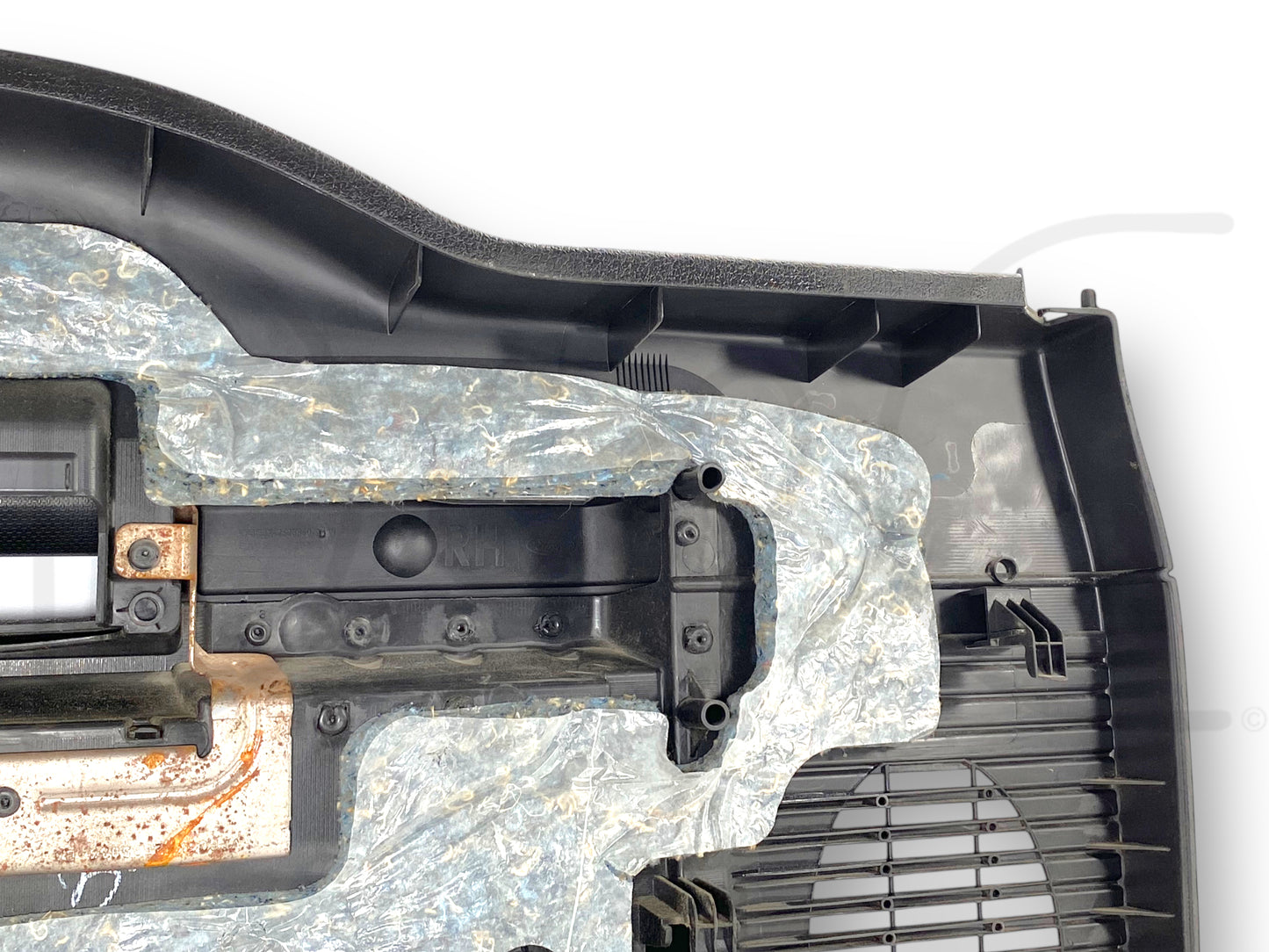 08-10 Ford F250 F350 FX4 RH Right Passenger Front Interior Door Panel Black OE