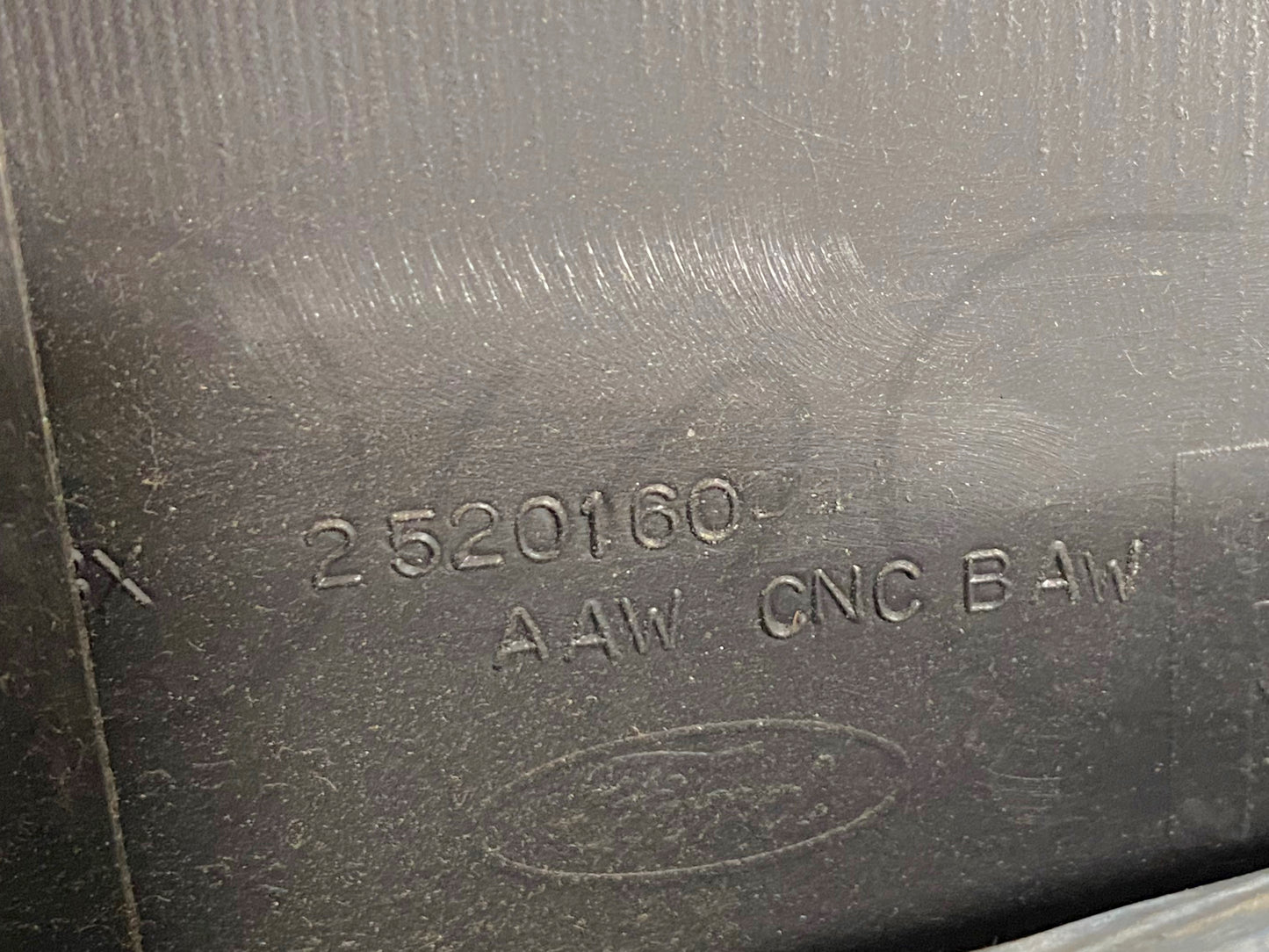 08-10 Ford F250 F350 FX4 RH Right Passenger Front Interior Door Panel Black OE