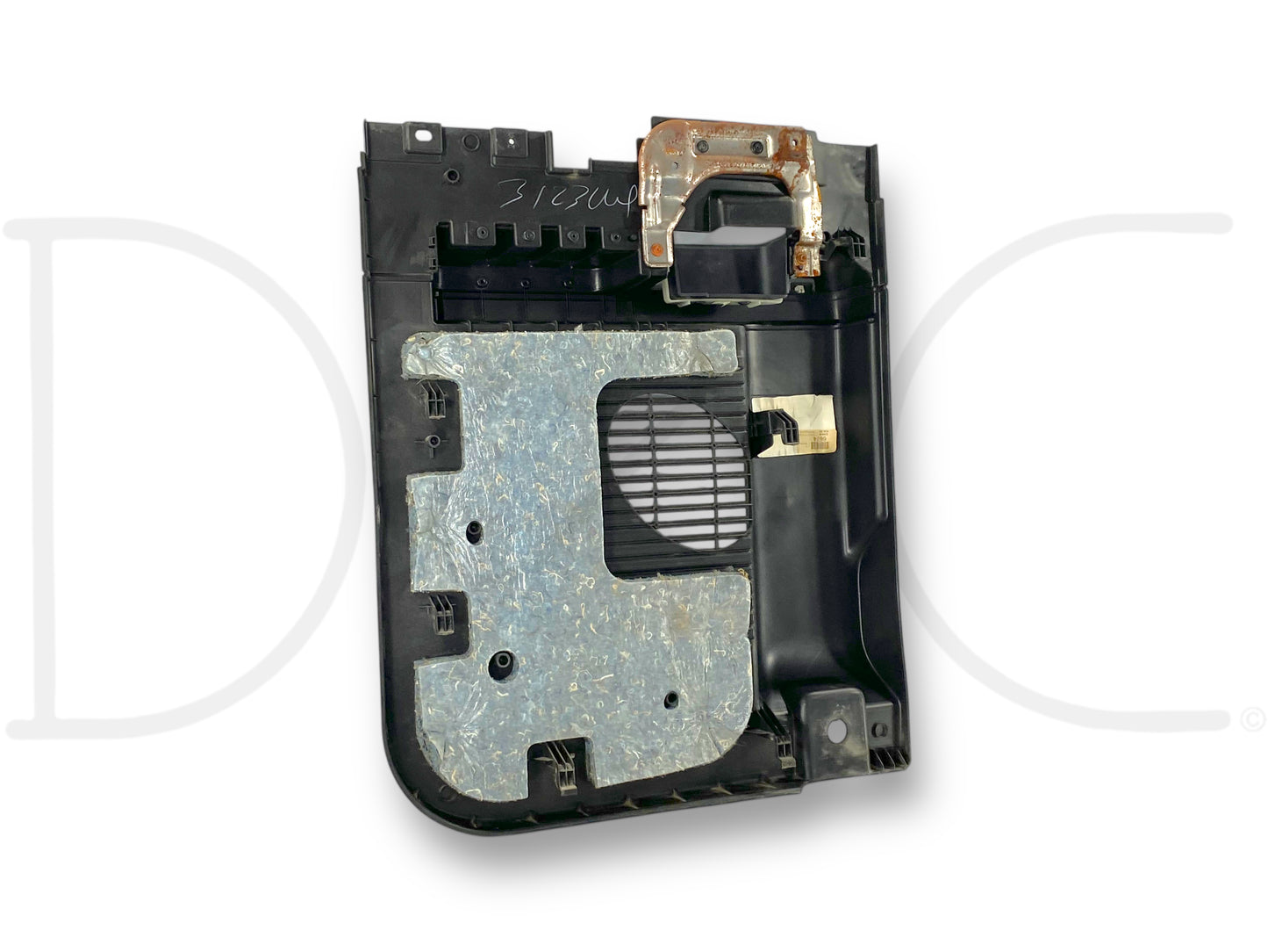 08-16 Ford F250 F350 Extended Cab RH Right Passenger Rear Door Lower Panel Black