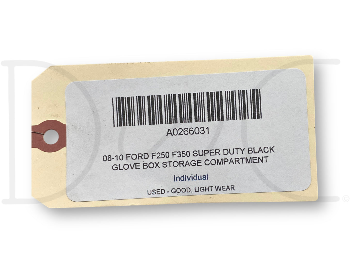 08-10 Ford F250 F350 Super Duty Black Glove Box Storage Compartment