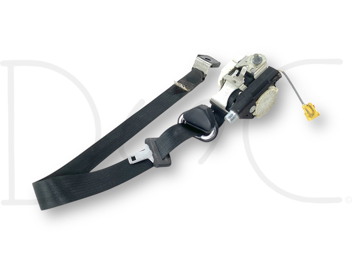 08-10 Ford F250 F350 Super Cab RH Right Passenger Front Seat Belt Seatbelt Black