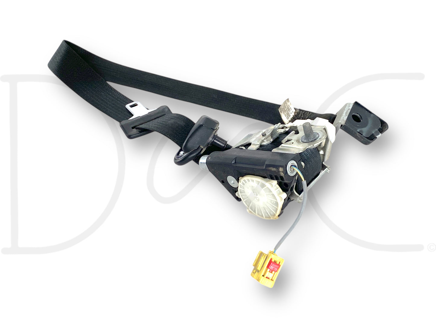 08-10 Ford F250 F350 Super Cab RH Right Passenger Front Seat Belt Seatbelt Black