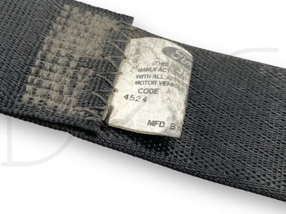 08-10 Ford F250 F350 Super Cab RH Right Passenger Rear Seat Belt Seatbelt Black