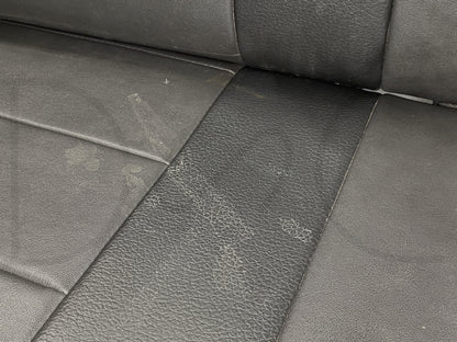 08-16 Ford F250 F350 Super Duty Extended Cab Rear Back Seat Black Leather