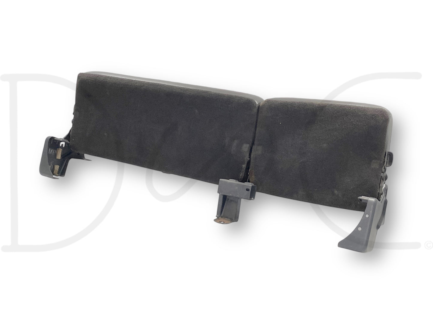 08-16 Ford F250 F350 Super Duty Extended Cab Rear Back Seat Black Leather