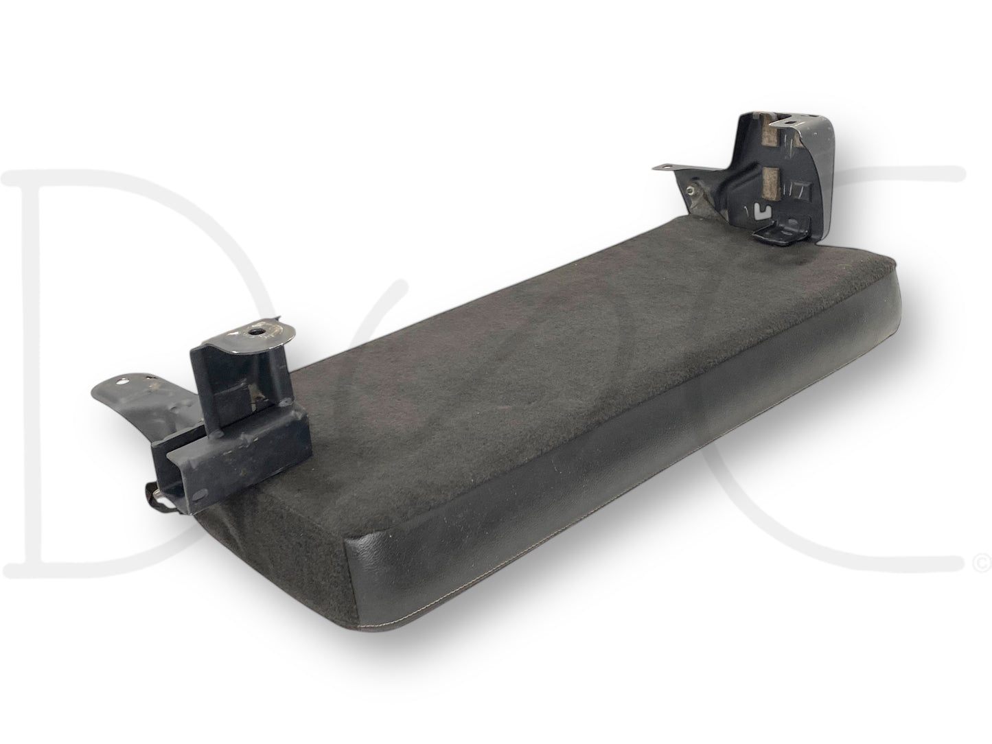 08-16 Ford F250 F350 Super Duty Extended Cab Rear Back Seat Black Leather