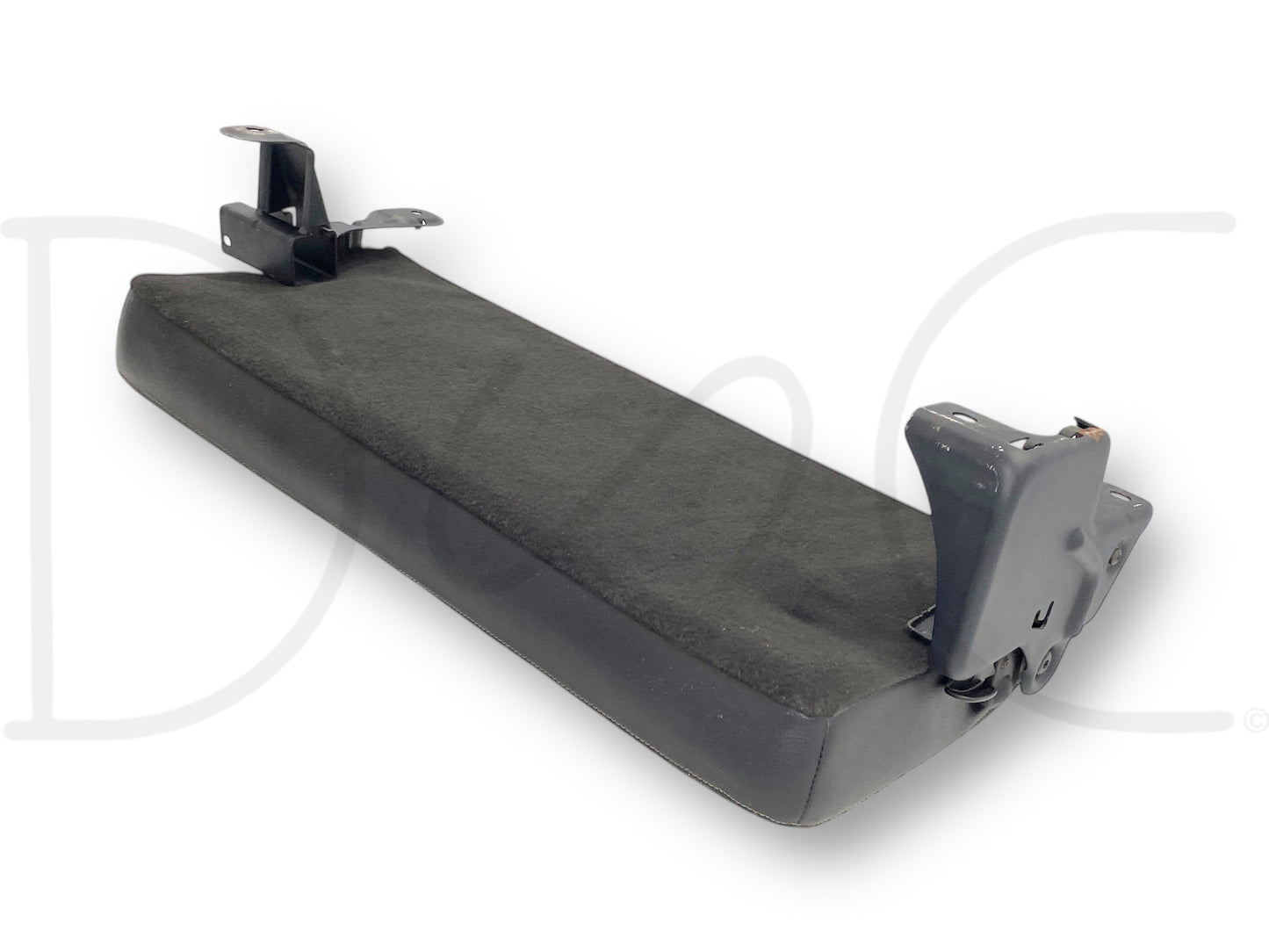 08-16 Ford F250 F350 Super Duty Extended Cab Rear Back Seat Black Leather