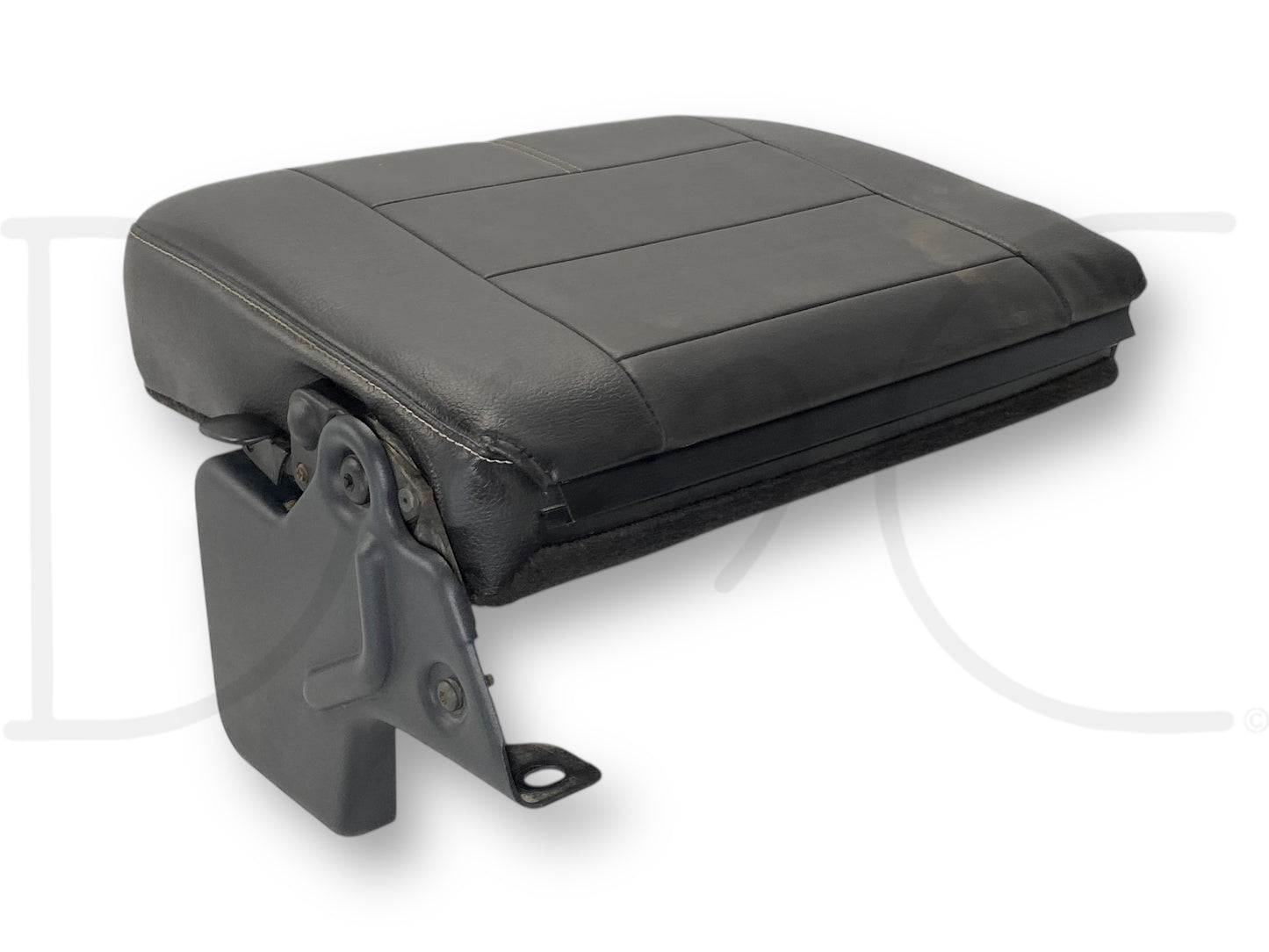 08-16 Ford F250 F350 Super Duty Extended Cab Rear Back Seat Black Leather