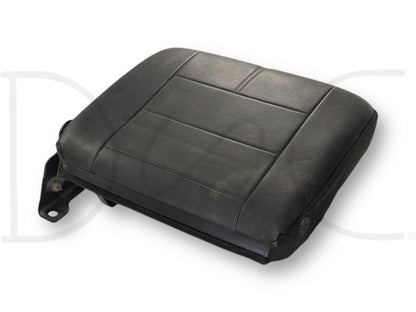 08-16 Ford F250 F350 Super Duty Extended Cab Rear Back Seat Black Leather