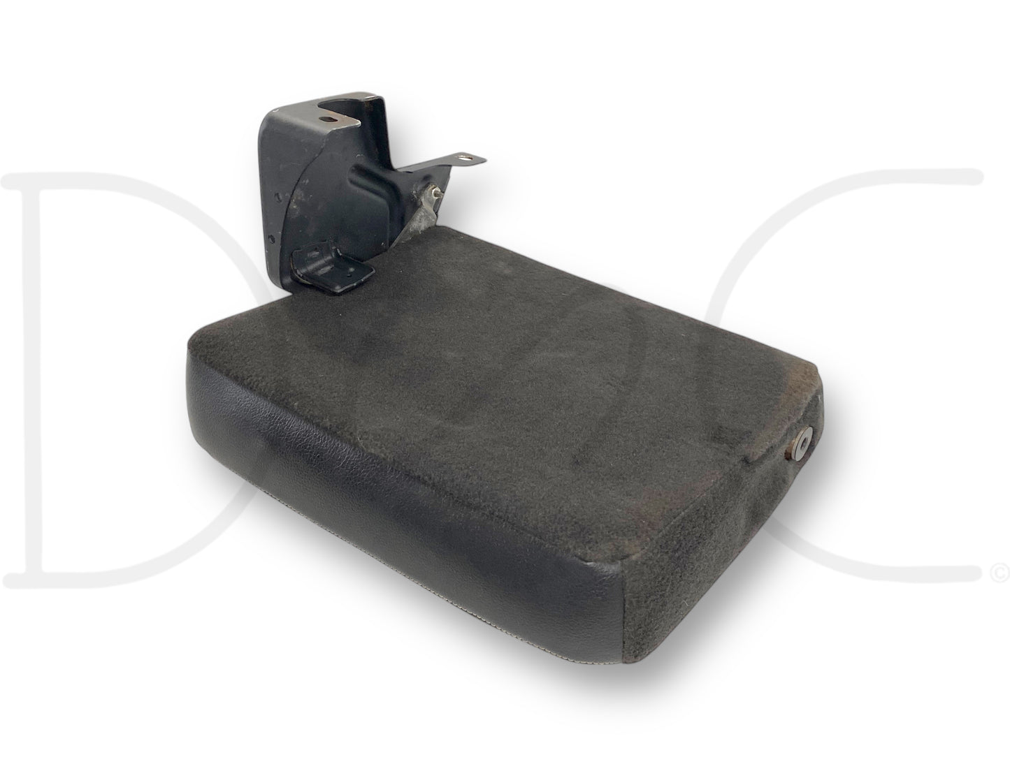 08-16 Ford F250 F350 Super Duty Extended Cab Rear Back Seat Black Leather