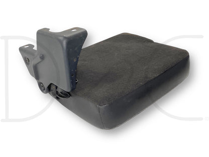 08-16 Ford F250 F350 Super Duty Extended Cab Rear Back Seat Black Leather