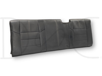 08-16 Ford F250 F350 Super Duty Extended Cab Rear Back Seat Black Leather