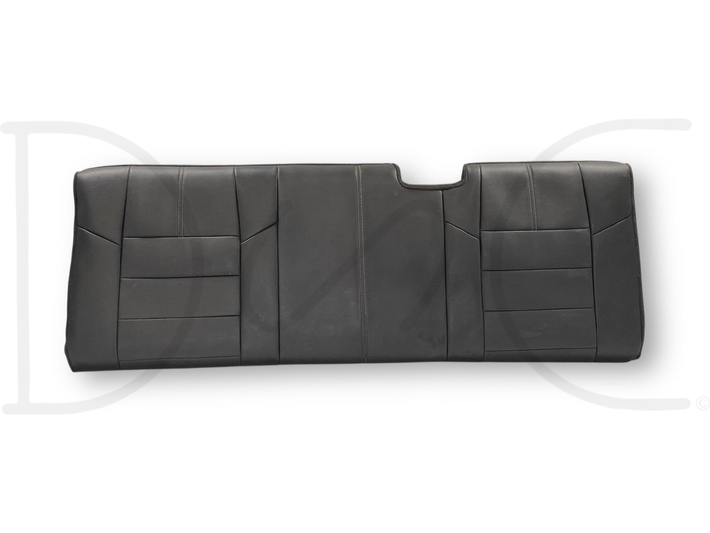 08-16 Ford F250 F350 Super Duty Extended Cab Rear Back Seat Black Leather