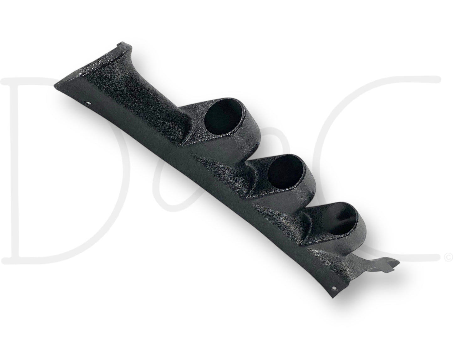 08-10 Ford F250 F350 LH Left Driver A-Pillar Trim Triple Gauge Pod Black