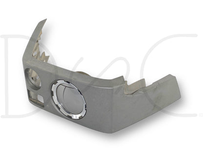 08-10 Ford F250 F350 LH Left Driver Dashboard Dash Trim Panel Air Vent Silver OE